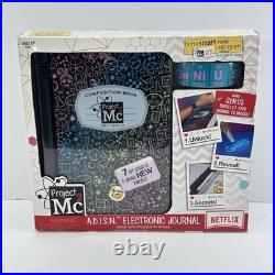 RARE Project Mc² A. D. I. S. N. Electronic Spy Journal Netflix Exclusive NEW HTF RARE Project Mc² A. D. I. S. N. Electronic Spy Journal Netflix Exclusive NEW HTF