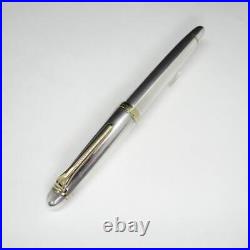 (RARE!) SAILOR Old Nib Medium Pen Model 14K Silver Axis Fountain Gold