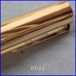 RARE S. T. Dupont Classic Fountain Pen Vermeil NIB 18K Gold Vintage LH472