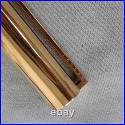 RARE S. T. Dupont Classic Fountain Pen Vermeil NIB 18K Gold Vintage LH472