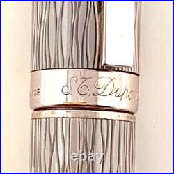 RARE S. T. Dupont Fidèlio Ballpoint Pen Wave Vintage Early 2000s NOS