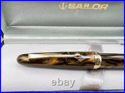RARE Sailor Imperial for Levenger Fountain Pen 14K H-MF Emperor Nib LE 300 NEW