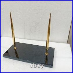 RARE Sheaffer Portable Pen Set Ballpoint & Fountain NIB 14k Gold Vintage LH158