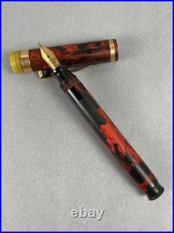 RARE VINTAGE KRITIKSON BROS FOUNTAIN PEN SECURITY 14K NIB Model 5