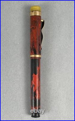 RARE VINTAGE KRITIKSON BROS FOUNTAIN PEN SECURITY 14K NIB Model 5