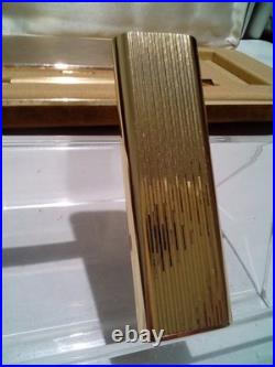 RARE! Vintage DIPLOMAT Present Set, Lighter+Pen+Card Holder, SWISS, NEW OLD