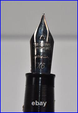 RARE Vintage NOS Sheaffer Snorkel Burgundy Fountain Pen Stainless Steel X6 Nib