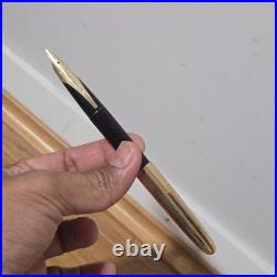 RARE Vintage Pilot Super 500 Fountain Pen 14K Gold Wrap-Around Nib Japan 195