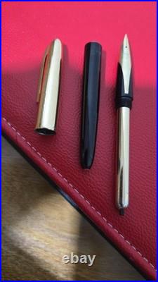 RARE Vintage Pilot Super 500 Fountain Pen 14K Gold Wrap-Around Nib Japan 195