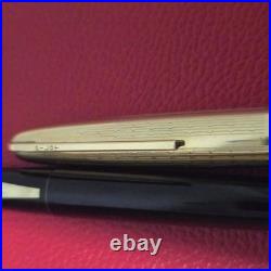 RARE Vintage Pilot Super 500 Fountain Pen 14K Gold Wrap-Around Nib Japan 195