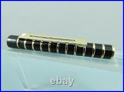 RARE Vintage Sheaffer Targa 677s Savoy Fountain Pen, GT, 1986, M Nib, Box MINT
