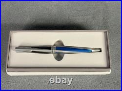 RARE Vtg BMW M3 M5 M7 Titanium Blue Silver Steel Carbide Exclusive. 7mm Gel Pen