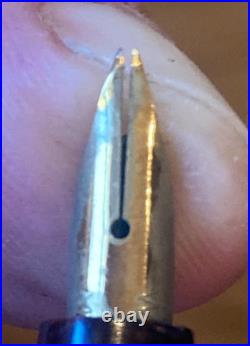 RARE Waterman Fountain Pen (no logo 2 patent dates) 14K Nib Unrestored 5 1/8