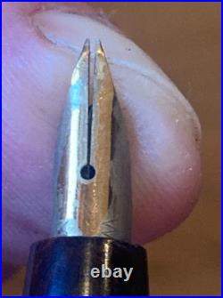RARE Waterman Fountain Pen (no logo 2 patent dates) 14K Nib Unrestored 5 1/8