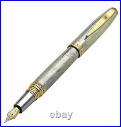 RARE Xezo Maestro 925 Sterling Silver Fountain Pen Extra Fine Nib. N219