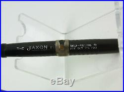 RARE antique THE JAXON PEN Self Filling No 4 BCHR fountain pen flexy 14ct M nib
