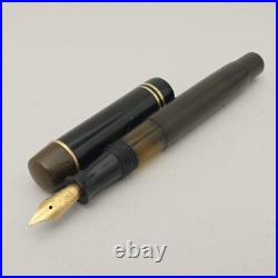 REFORM 629 Black Piston Fountain Pen 14k EF Nib Vintage 30s RARE Germany