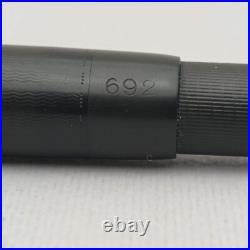 REFORM 629 Black Piston Fountain Pen 14k EF Nib Vintage 30s RARE Germany