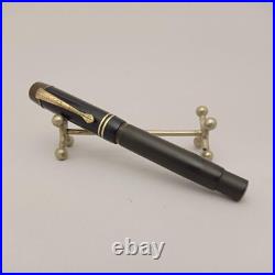 REFORM 629 Black Piston Fountain Pen 14k EF Nib Vintage 30s RARE Germany