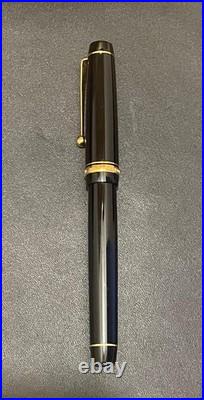 Rare 18K Gold Nib Custom 74 Fountain Pen Medium Flattop Limited Used