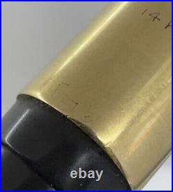 Rare 1914 Boston Pen Co. Safety 12 Eyedropper, 14k Cap Band & 14k Clip, 14k Nib