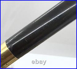 Rare 1914 Boston Pen Co. Safety 12 Eyedropper, 14k Cap Band & 14k Clip, 14k Nib
