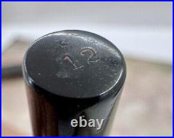 Rare 1914 Boston Pen Co. Safety 12 Eyedropper, 14k Cap Band & 14k Clip, 14k Nib