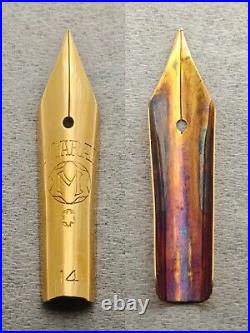 Rare 1930s MONTBLANC 14CARAT #4 size nib only Rare 1930s MONTBLANC 14CARAT #4 size nib only
