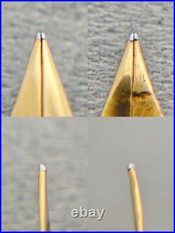 Rare 1930s MONTBLANC 14CARAT #4 size nib only Rare 1930s MONTBLANC 14CARAT #4 size nib only