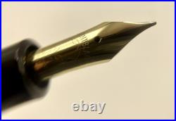 Rare 1950's First Gen MINT MONTBLANC 264 Fountain Pen- 14k F Nib-Restored