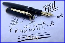 Rare 1950's First Gen MINT MONTBLANC 264 Fountain Pen- 14k Nib-SIEMENS-Restored Rare 1950's First Gen MINT MONTBLANC 264 Fountain Pen- 14k Nib-SIEMENS-Restored