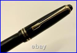 Rare 1950's MINT MONTBLANC 244 Celluloid Fountain Pen- AEG- 14k KF Nib-Restored