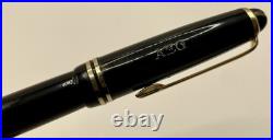 Rare 1950's MINT MONTBLANC 244 Celluloid Fountain Pen- AEG- 14k KF Nib-Restored
