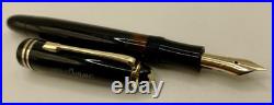 Rare 1950's MINT MONTBLANC 244 Celluloid Fountain Pen- AEG- 14k KF Nib-Restored