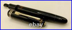 Rare 1950's MINT MONTBLANC 244 Celluloid Fountain Pen- AEG- 14k KF Nib-Restored