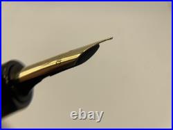 Rare 1950's MINT MONTBLANC 244 Celluloid Fountain Pen- AEG- 14k KF Nib-Restored