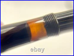 Rare 1950's MINT MONTBLANC 244 Celluloid Fountain Pen- AEG- 14k KF Nib-Restored