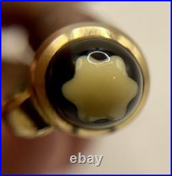 Rare 1950's MINT MONTBLANC 244 Celluloid Fountain Pen- AEG- 14k KF Nib-Restored