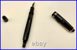 Rare 1950's MINT MONTBLANC 244 Celluloid Fountain Pen- AEG- 14k KF Nib-Restored