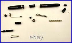 Rare 1950's MINT MONTBLANC 244 Celluloid Fountain Pen- AEG- 14k KF Nib-Restored