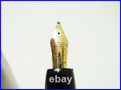 Rare 1952 to 1954 MONTBLANC 444 Pistonfiller Fountain Pen 14ct KM Nib