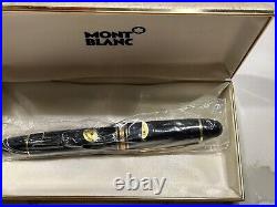 Rare 1960's Meisterstuck, 149 Diplomat Fountain Pen, 18C Gold M Nib