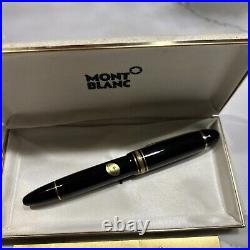 Rare 1960's Meisterstuck, 149 Diplomat Fountain Pen, 18C Gold M Nib