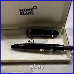 Rare 1960's Meisterstuck, 149 Diplomat Fountain Pen, 18C Gold M Nib