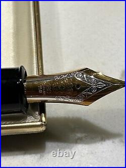 Rare 1960's Meisterstuck, 149 Diplomat Fountain Pen, 18C Gold M Nib