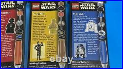 Rare 20 years ago out of print LEGO Star Wars minifigure ballpoint pen 4 ki