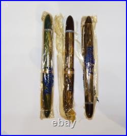 Rare 50's National Stylographic Fountain Pen Lot Of 6 Factory Box W. Germany