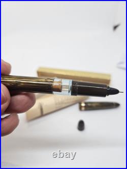 Rare 50's National Stylographic Fountain Pen Lot Of 6 Factory Box W. Germany