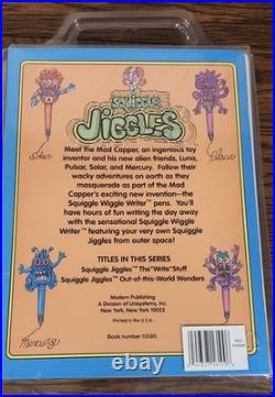 Rare Alien Monster Squiggle Jiggle Scribbler Pen Set New Blister Pack Hart 1993