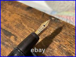 Rare Alpin 275 vintage fountain pen 18k gold nib superb